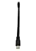 CERRXIAN 270 Degree Elbow HDMI Cable 1FT Flat Slim High Speed HDMI Extension Cable A Male to Up Angle A Male Cord