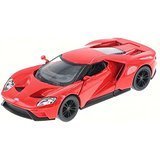 2017 Ford GT, Red - Kinsmart 5391D - 1/38 Scale Diecast Model Toy Car