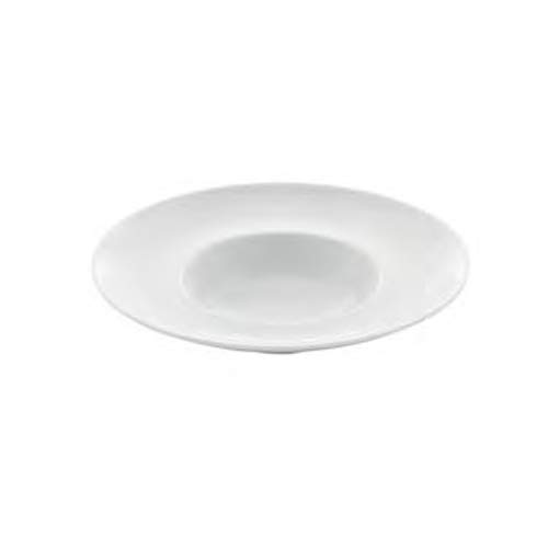 Fine Dine 774373 Bianco Wide Rim Deep Plate, 270mm Diameter,