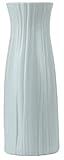 Organza Plus Ceramic Look Plastic Vase