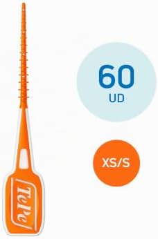 Palillos de Dientes TePe EasyPick, Naranja, ISO XS-S, 60 ud.