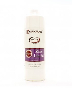 Zinc Liquid 16 Oz By Kirkman