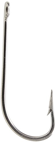 Mustad O'Shaughnessy Stainless Steel Hook (50 Pack), 1
