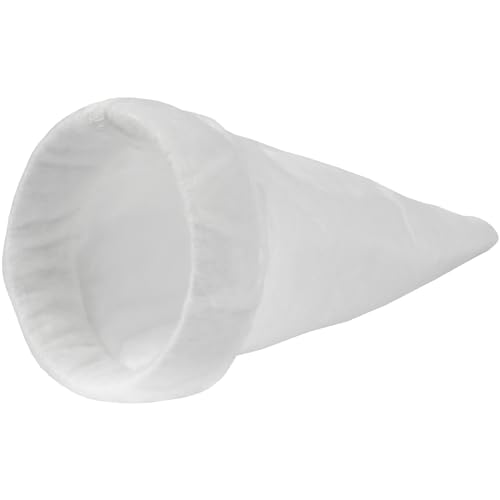 Photo 1 of 8" Inch Inline Duct Replacement Filter Element for Round Ducting System - Home Improvement Vent dust Control - Reusable Class EU3 Conic air Purifier Filter for Ducts and Fans, HVAC Maintenance