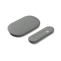Google TV Streamer 4K - Fast Streaming Entertainment on Your TV with Voice Search Remote - Watch Movies, Shows, Live TV, and Netflix in 4K HDR - Smart Home Control - 32 GB of Storage - Hazel