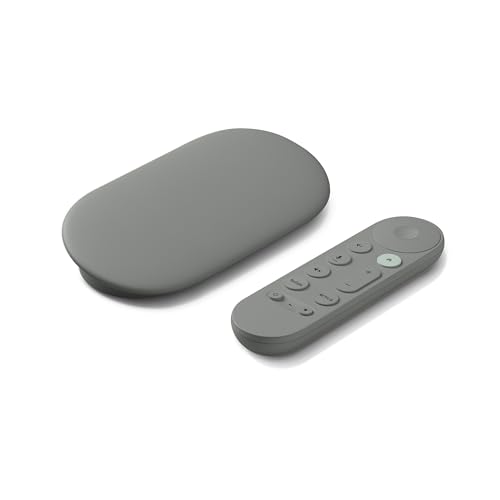Google TV Streamer 4K - Transmisión rápida de entretenimiento en su dispositivo con control remoto de búsqueda por voz - Vea películas, programas, en vivo y Netflix en HDR - Control inteligente del hogar - 32 GB de almacenamiento - Hazel
