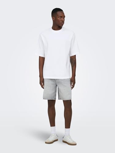 Only & Sons Onsfade Lmg 3157 Tai Dnm-Pantalones Cortos para Hombre