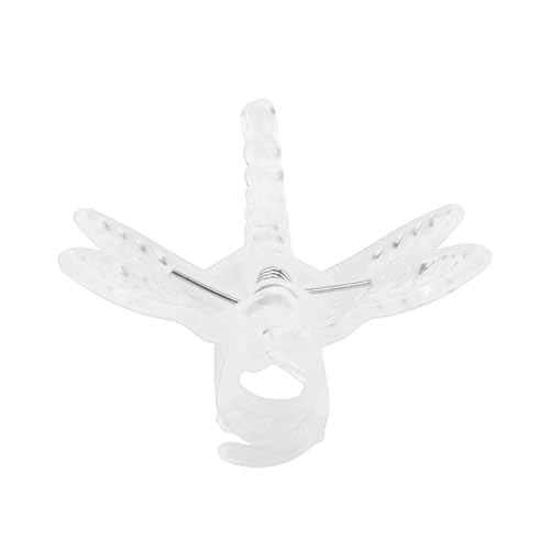 Orchid Plant Support Clips 100PCS Lightweight Portable Garden Flower Planting Tool for Daisy Garden Transparent - Heavy Duty Plant Stem Holder for Greenhouse Outdoor Gardening Tools