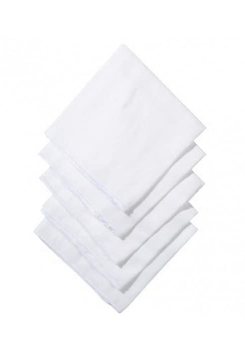 Kaffan Womens Shroud Muslim Burial Clothing Kafn Set White Fabric (MENS)