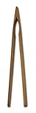 Joyce Chen 33-2040, Burnished Bamboo Toast Tongs, 6.5-Inch