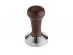 Motta Tamper - Flat Base 54mm (Wooden Handle) by Motta