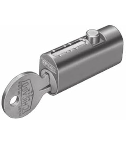 Replaceent Key For Chicago Lock, CopX Lock Code 2252, Cut On CG1 Key