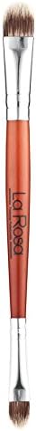 La Rosa Professional Wooden Double Eye Shadow Brush