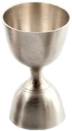 Andrew James Brass Jigger Peg Measure Heavy Capacity-60 Ml and 30 Ml Double Sided Peg Measure