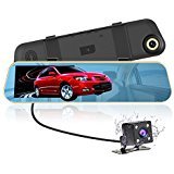 VICTONY 1080P 170 Wide Angle Dashboard Camera Recorder, Dash Cam with G-Sensor, Night Vision, Loop Recording SD Card Included