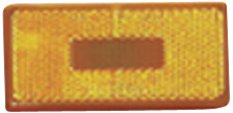 Fasteners Unlimited 003-55 Amber Rectangular Clearance Light
