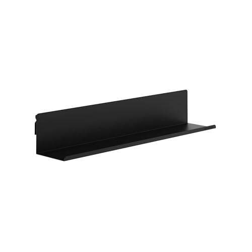 Jan Nowak Joanne Wall Shelf / Picture Rail Metal 70 cm Black
