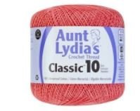 Aunt Lydia's Crochet Thread - Size 10 - Coral (2-Pack)