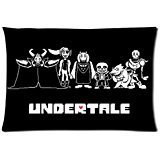 Trendsetter Undertale Custom Zippered Pillow Cases Pillowcase Covers Standard Size 20X30(Two Sides)