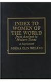 Index to Women of the World from Ancient to Modern Times by 