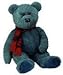 1 X TY Beanie Buddy - WALLACE the Bear by Beanie Babies