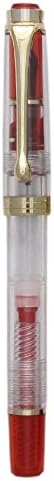FPR Indus Demontrator Fountain Pen -Flex Nib (Red Caps)