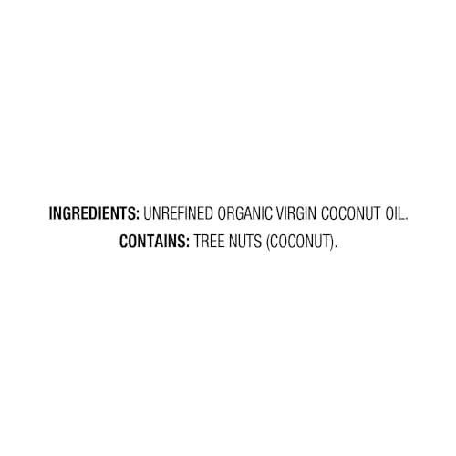 AMAZON GROCERY, ORGANIC VIRGIN COCONUT OIL, 15 FL OZ