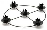 advent candle holder ring 10" diam