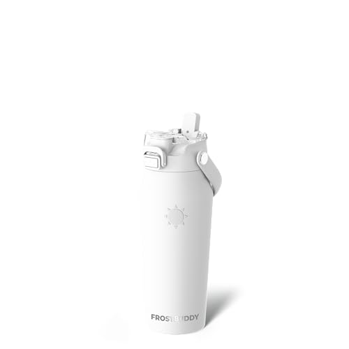 FrostBuddy16oz带吸管及大口径盖保温水瓶