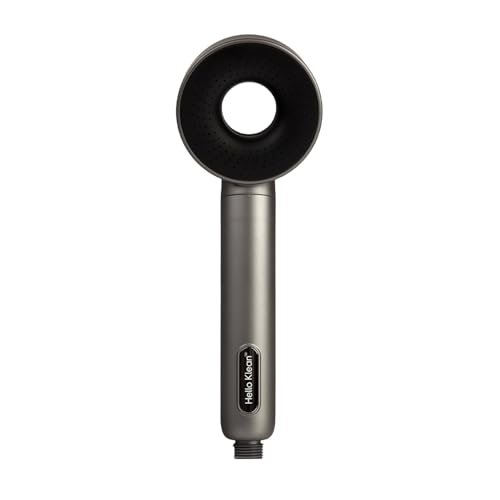 Hello Klean Shower Head in Chrome - Filters Unwanted Metals, Chlorine & Impurities Found in Water - Improves Quality of Skin & Hair - Quick & Easy to Install