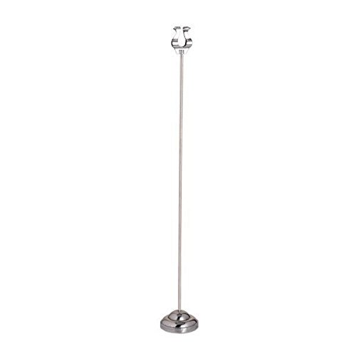 CLUB GREEN Metal Horseshoe Table Number Stand, Silver, 45 cm