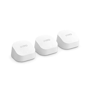 Amazon eero 6+ - メッシュwifi システム AX3000 1.0Gbpsイーサネット 3ユニット