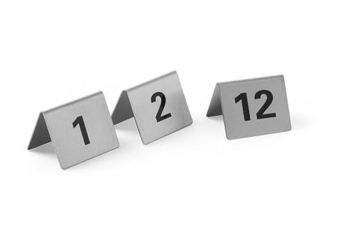 HENDI Tablestand numbers, 50x35x(H)40 mm