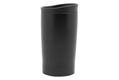 Waabi-Saabi Stainless Steel Coffee Mug, 350 Ml, Pack of 1, Black