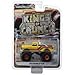 1972 Chevrolet K-10 Monster Truck Yellow with Orange, Red and Brown Stripes Kings of Crunch Series 1/64 Diecast Model Car by Greenlight 49010 F