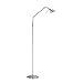 Kendal Lighting FL4048-SN One Light Floor Lamp, Medium, Satin Nickel