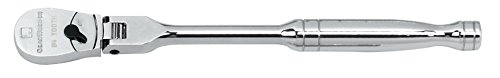 GearWrench 81215F 3/8-Inch Drive Full Polish Flex Head Ratchet with 84T