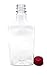 375 ml Crystal Clear Plastic Bottle with Red Tamper Evident Lid 10-Pack