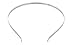 Trimweaver 12-Piece 5mm Metal Headbands for Craft, 3/16-Inch