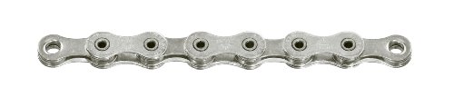 Sunrace CNR10 10-Speed Bike Chain, 116-Link, Bright Silver