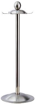 ALHOME 6 Hooks Cooking Tools Holder Stainless Steel Kitchen Spoon Rest Ladle Soup Scoop Rotating Stand Cookware Shovel Hanging Rack