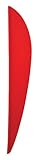 Bohning X-Vanes (Pack of 36), Red, 3-Inch