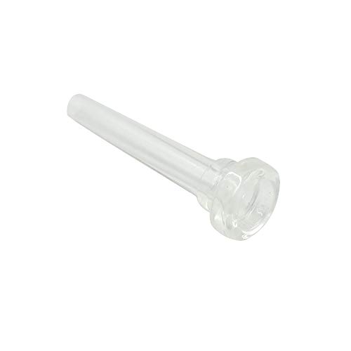 Timiy 5C Plastic Trumpet mouthpiece,Transparent 1pc