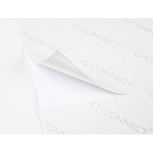 Pack of 2000 Q-Connect 926476 Rights Corner Adhesive Laser Ink Jet Printer Labels 105 x 35 mm 100 Sheets Box