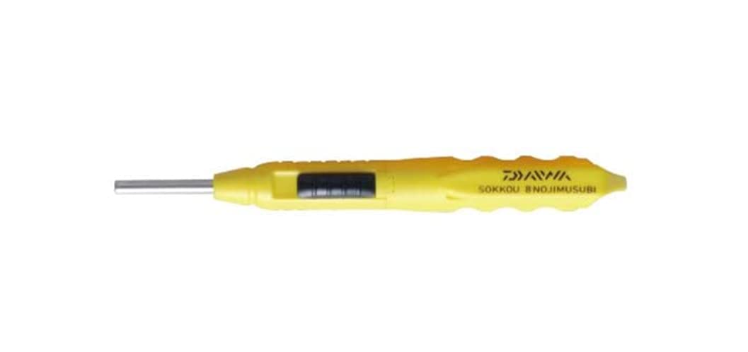 DAIWA 682220 – Sokkou Knot Tool – Util for Knots of Splicing, 10 Centimeter, Yellow