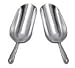 12 Oz. (Ounce) Bar Ice Scoop, Dry Bin Scoop, Dry Goods Scoop, Candy Scoop, Spice Scoop, Cast Aluminum
