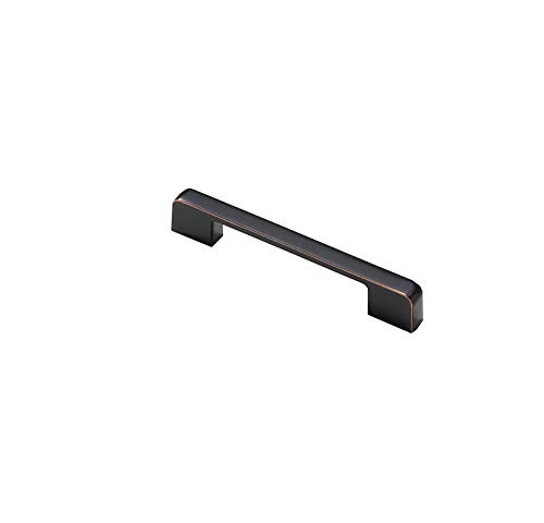 1 Pcs Zinc Alloy Black and Red Color Handle Modern Minimalist Pull Used for Drawers, Cabinets, Wardrobes, Doors or Windows(138mm x 12mm x 23mm)