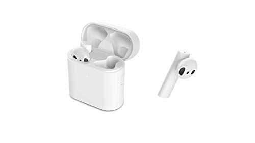 Xiaomi Mi True Wireless Earphones 2S, Cuffie Senza Cavi Con Ricarica Wireless, Bianco, 15 x 8 x 4 cm; 52 grammi