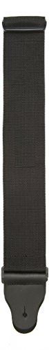 Planet Waves 3 Inch Wide Bass Guitar Strap, Black