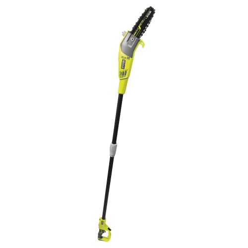 RYOBI Elektro-Hochentaster RPP755E, 750 W, 25 cm Oregon-Schwert, 10 m/s Kettengeschwindigkeit, abnehmbarer Schaft, Ergo-Gurt